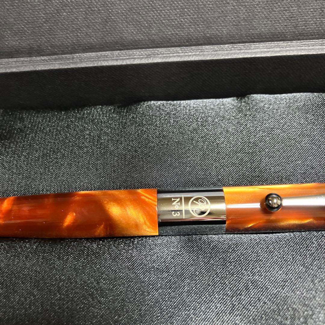 伊東屋ロメオ3イタリアンアンバー 太軸