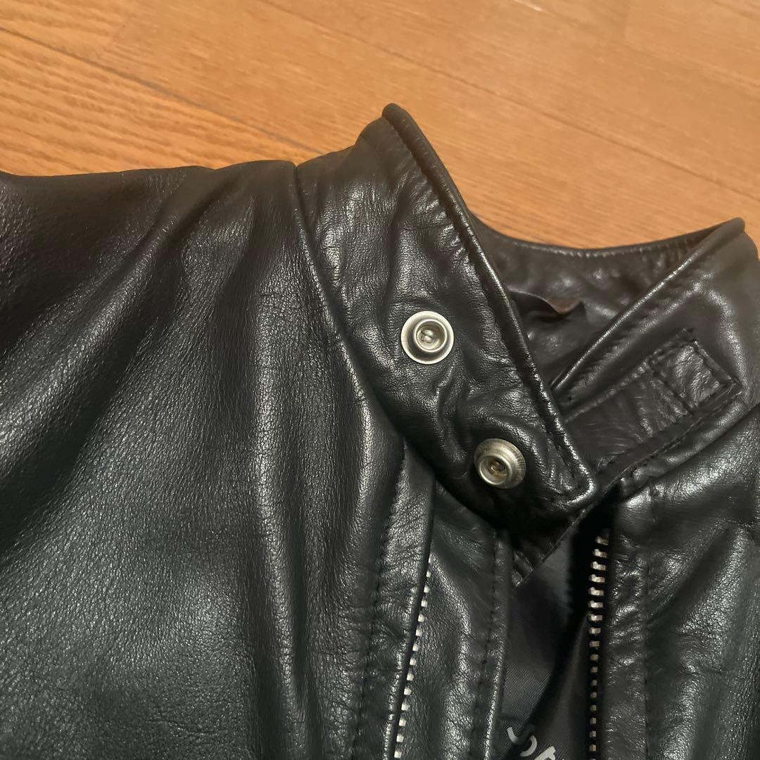 ハ*b様 Schott シングルライダースジャケット　定価18万円　サイズ34