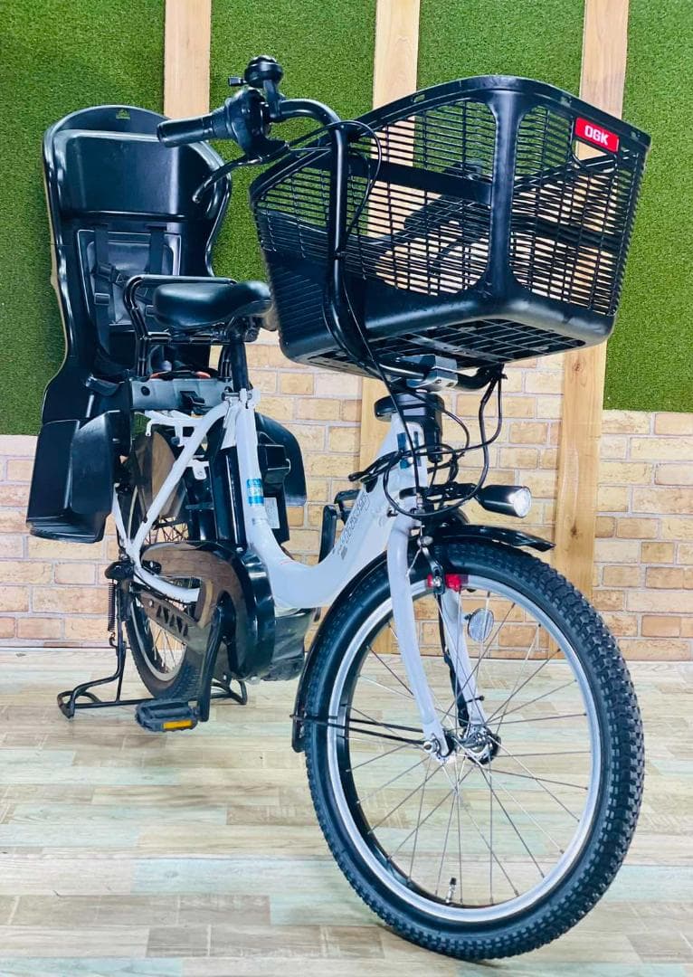 ３日間限定 ホワイト系 ヤマハ　子供乗せ電動アシスト自転車 ZH2975