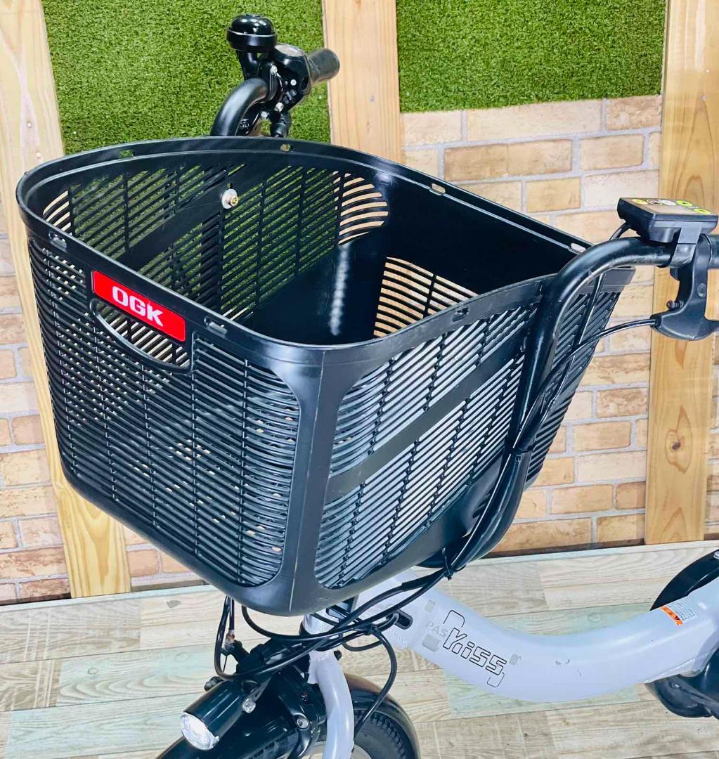 ３日間限定 ホワイト系 ヤマハ　子供乗せ電動アシスト自転車 ZH2975