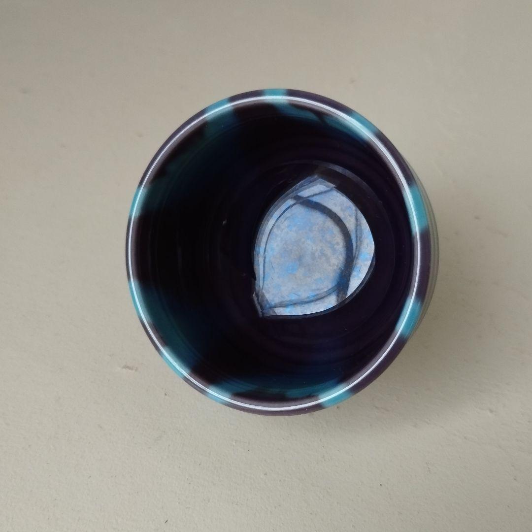 九谷焼　②徳田正彦（三代　徳田八十吉）人間国宝　ぐい呑　盃　お猪口　酒器