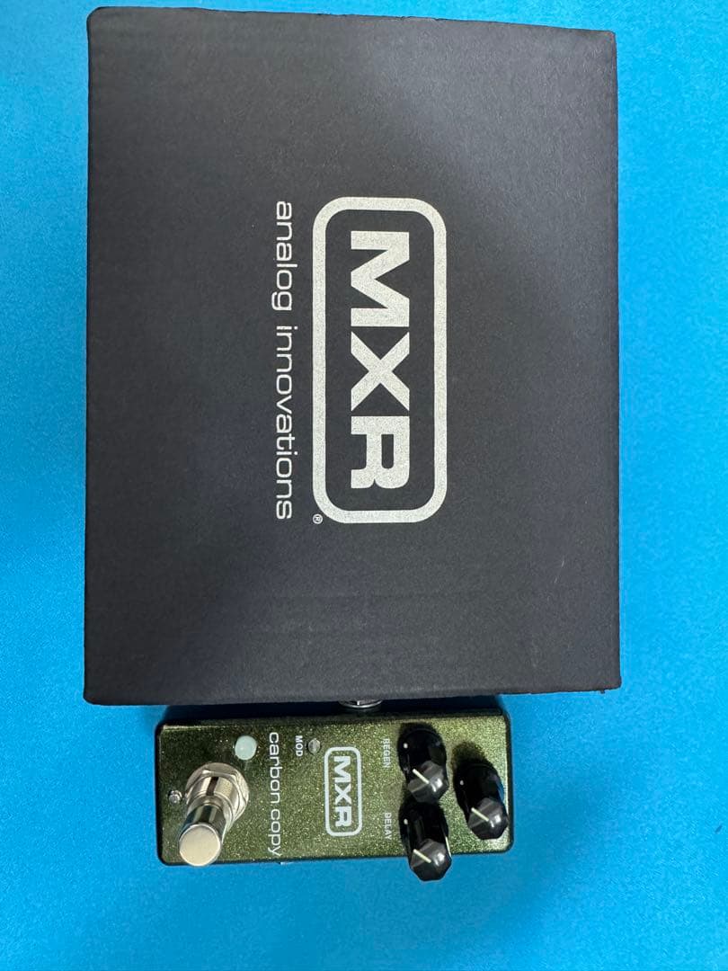【付属品完備】MXR Carbon Copy Mini アナログディレイ 傷あり