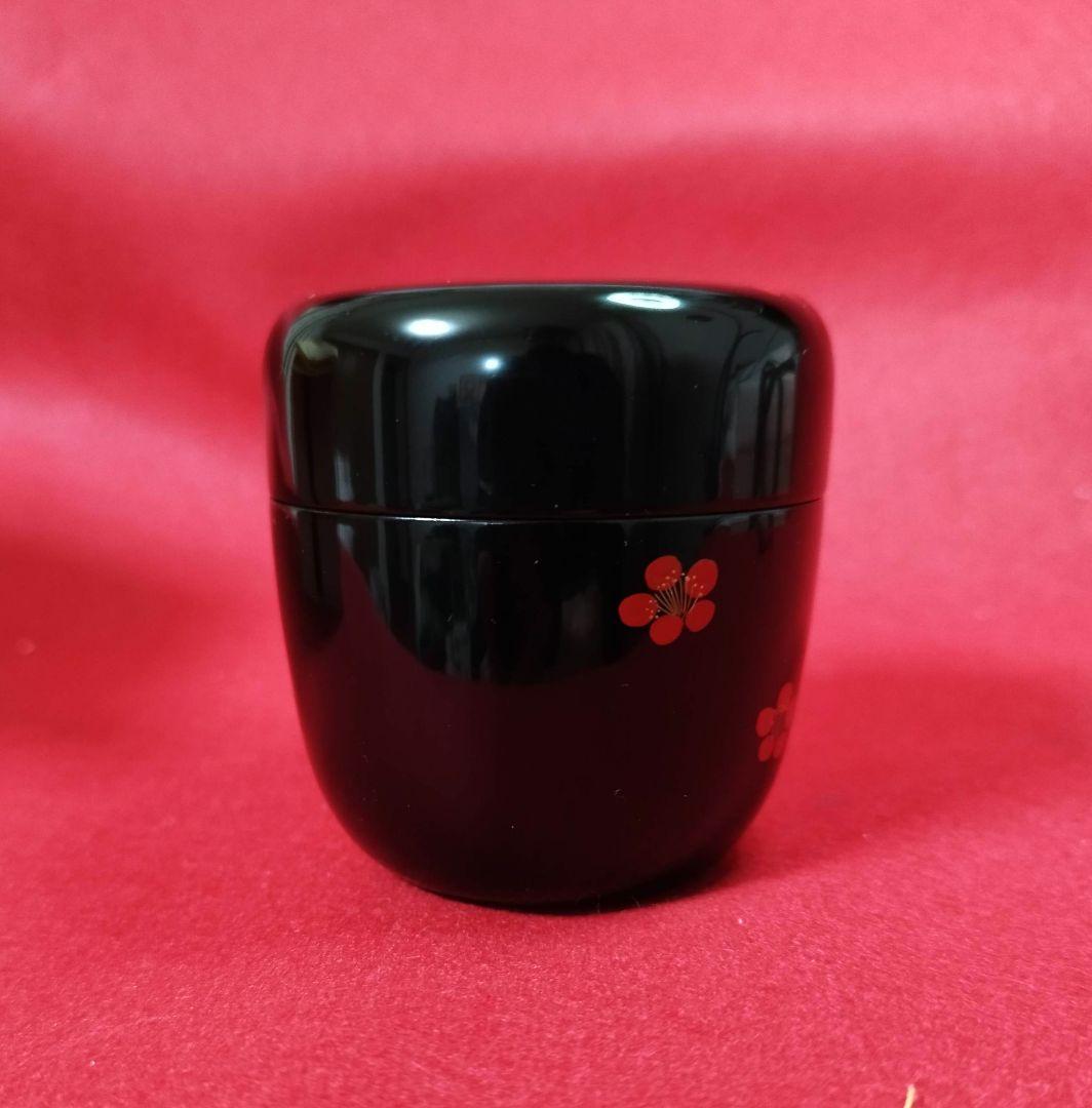 茶道具 棗　【宗新】【梅にうぐいす　蒔絵】