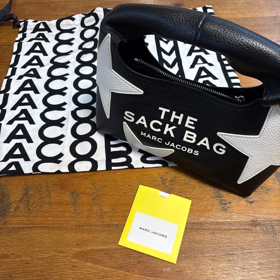 【新品】マークジェイコブス　スター パッチワーク ハンドバッグ　星柄　ポーチ付き