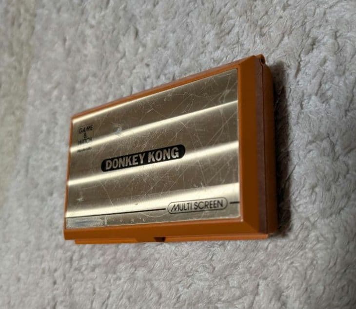 【動作確認済】任天堂 ゲームウォッチ ドンキーコング マルチスクリーン 電池付