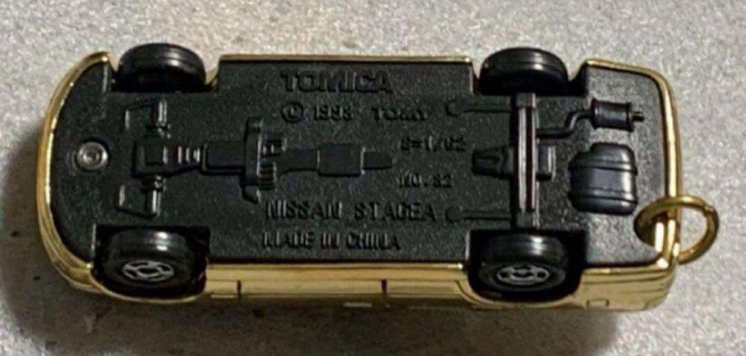 トミカ 非売品 日産 ステージア 金メッキ