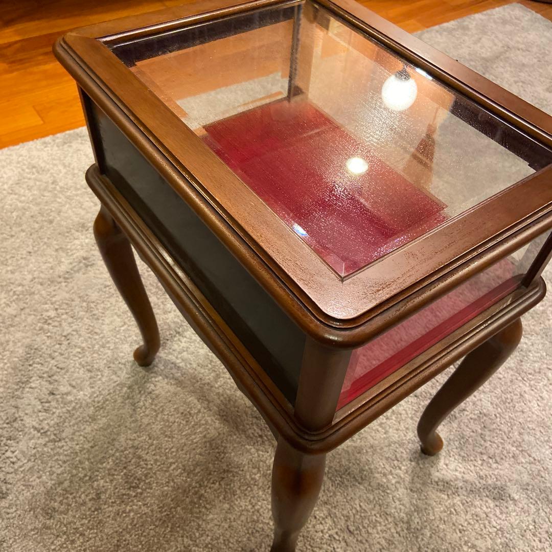 アンティークショーケース 46✖️35高さ59 鍵付き