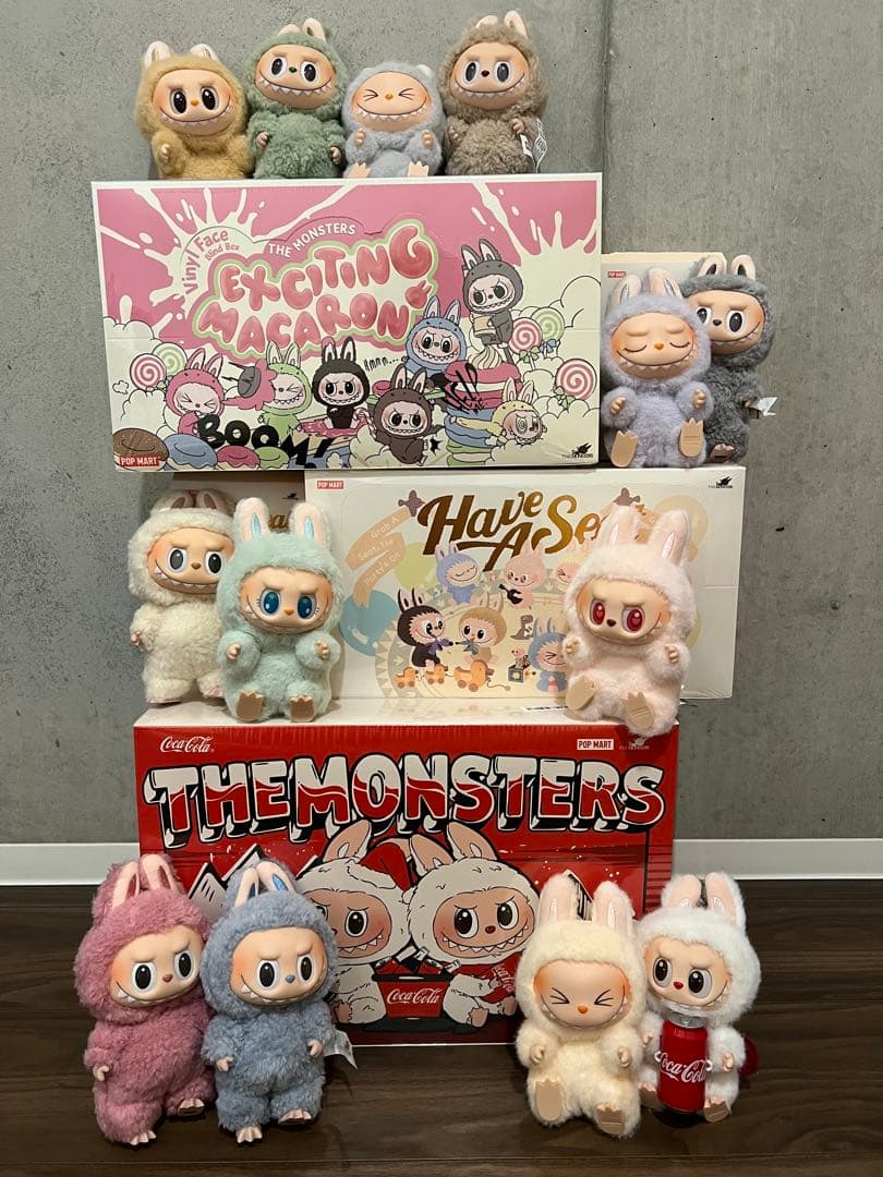 ラブブ 全種 アソートボックス Macaron Seat Cola ぬいぐるみ