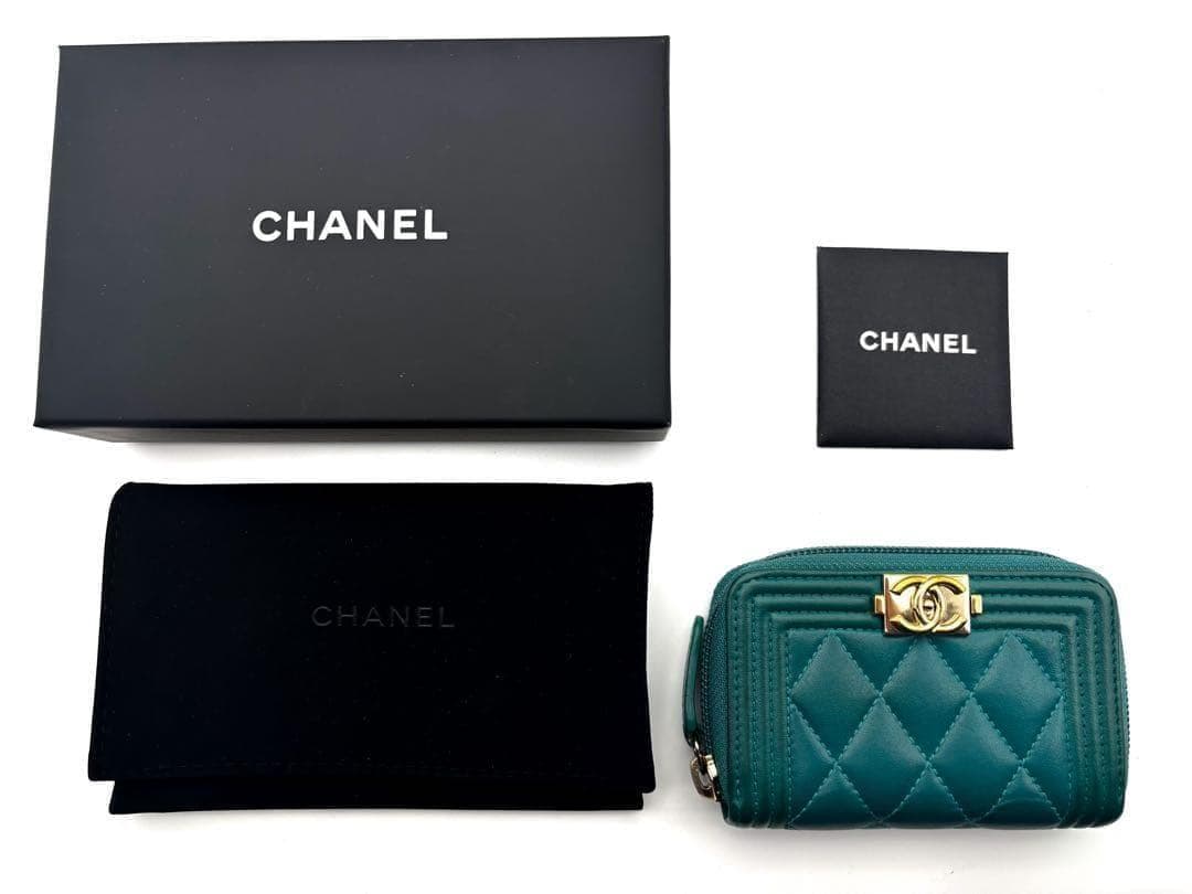 【極美品✨】シャネル ボーイシャネル 財布 パース 小銭入
