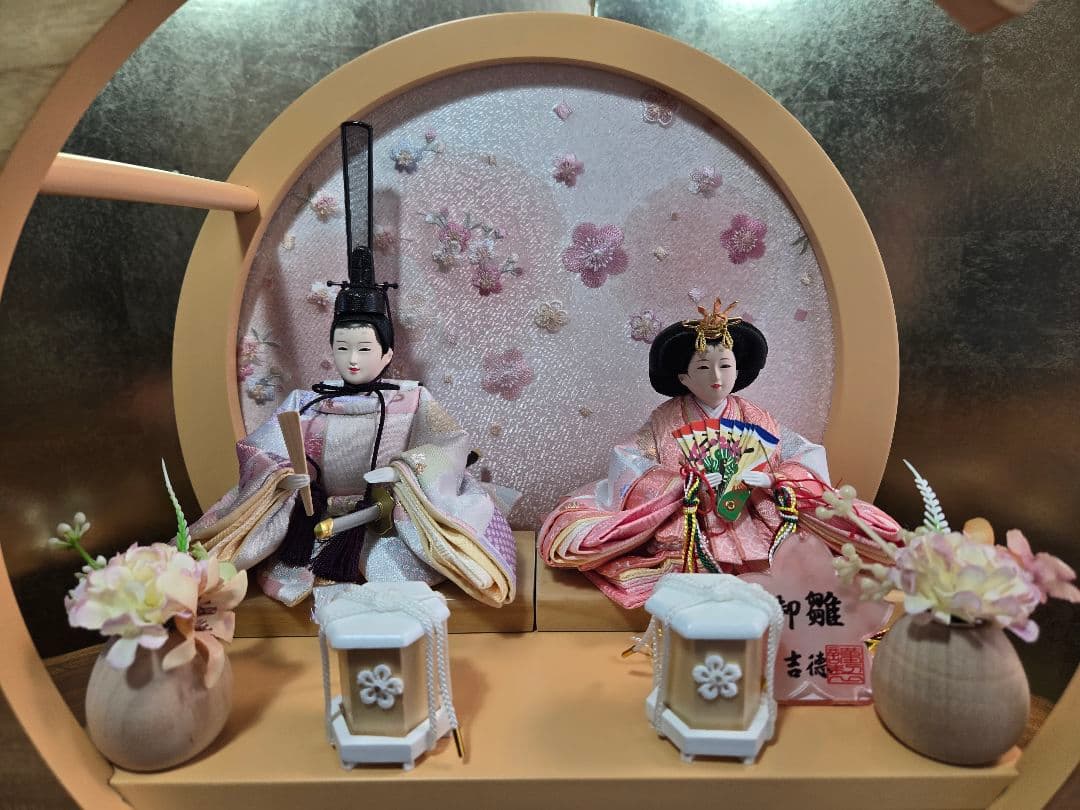 Oreo【一点限り】雛人形 ケース飾り　K57