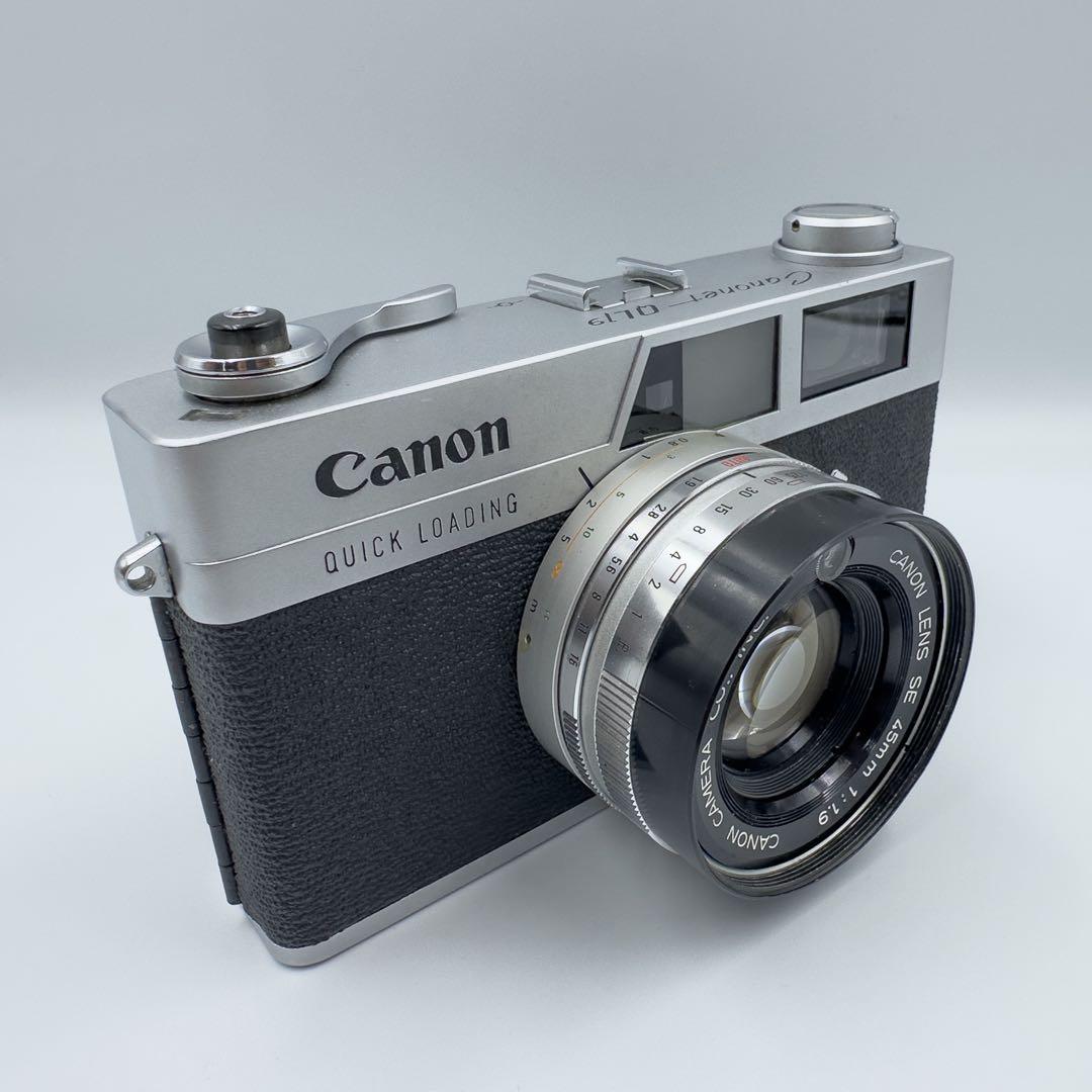 Canon Canonet QL19 完璧なコンディション、オリジナル付属品完備