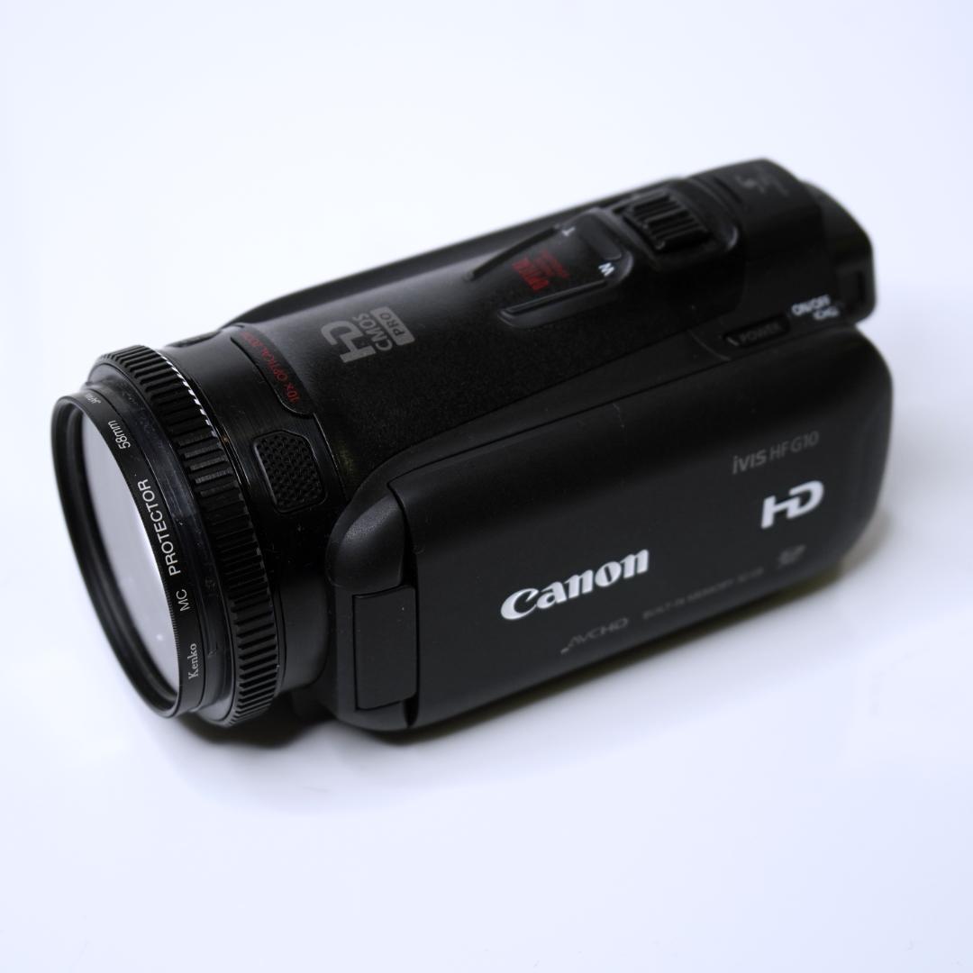 ビデオカメラ◆Cannon iVIS HF G10