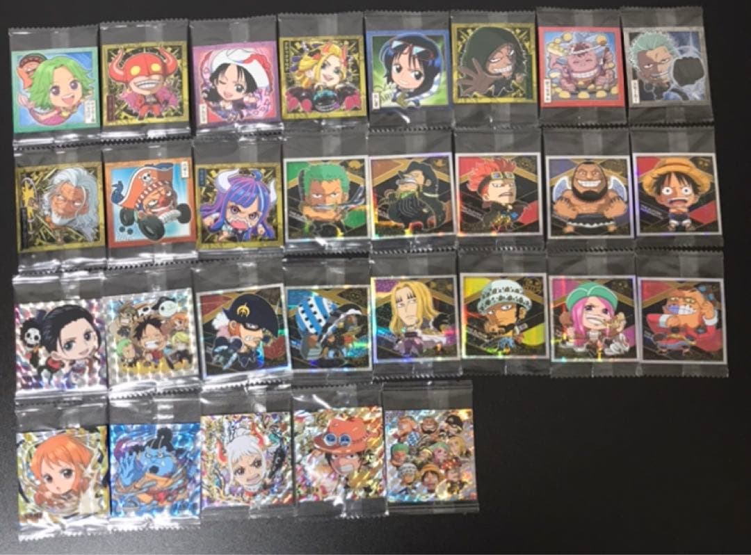 ワンピース　ウエハース　シール　大量　￼￼￼L￼og1〜7まで