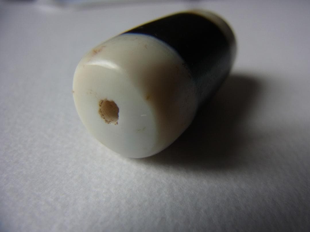 ★D0602★古代石 (210) chung dzi 老線珠　ジービーズ天珠