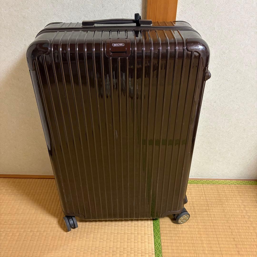 リモワ　サルサデラックス　104L グラナイトブラウン　スーツケース　キャリー