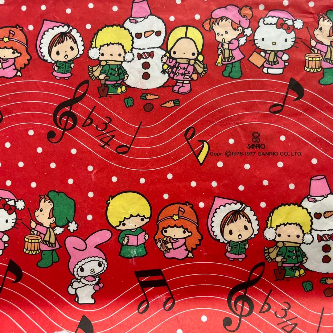 サンリオ ディズニー 昭和レトロ 包装紙 まとめ売り ラッピング 紙モノ