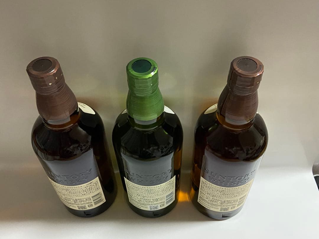 サントリーウイスキー 山崎700ml 2本 白州700ml 1本