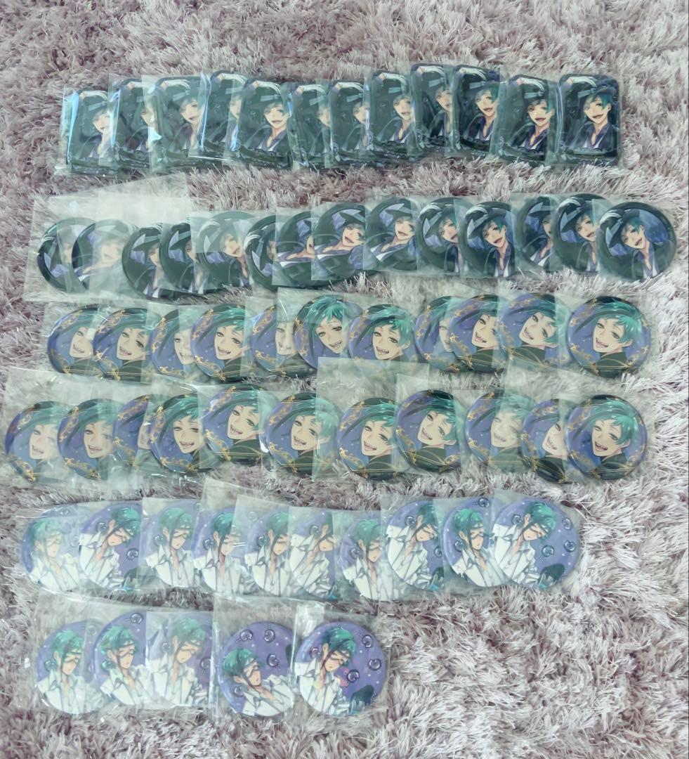 ツイステ フロイド 缶バッジ