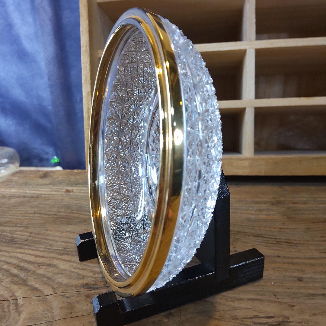 須田秀石④　茶懐石用　クリスタル　　五客セット（内、蓋が無い物2つ）