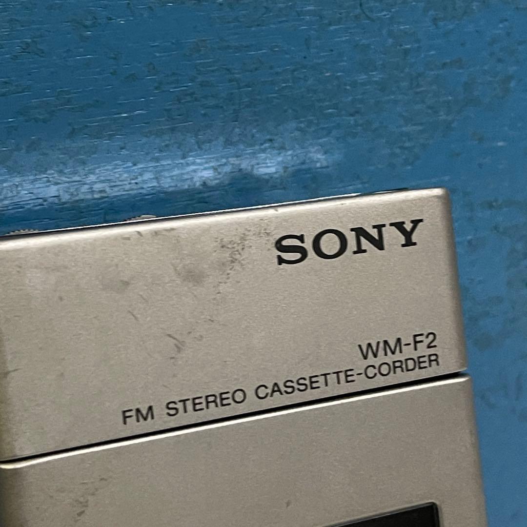 SONY WM-F2 ウォークマン　カセットテーププレーヤー動作品