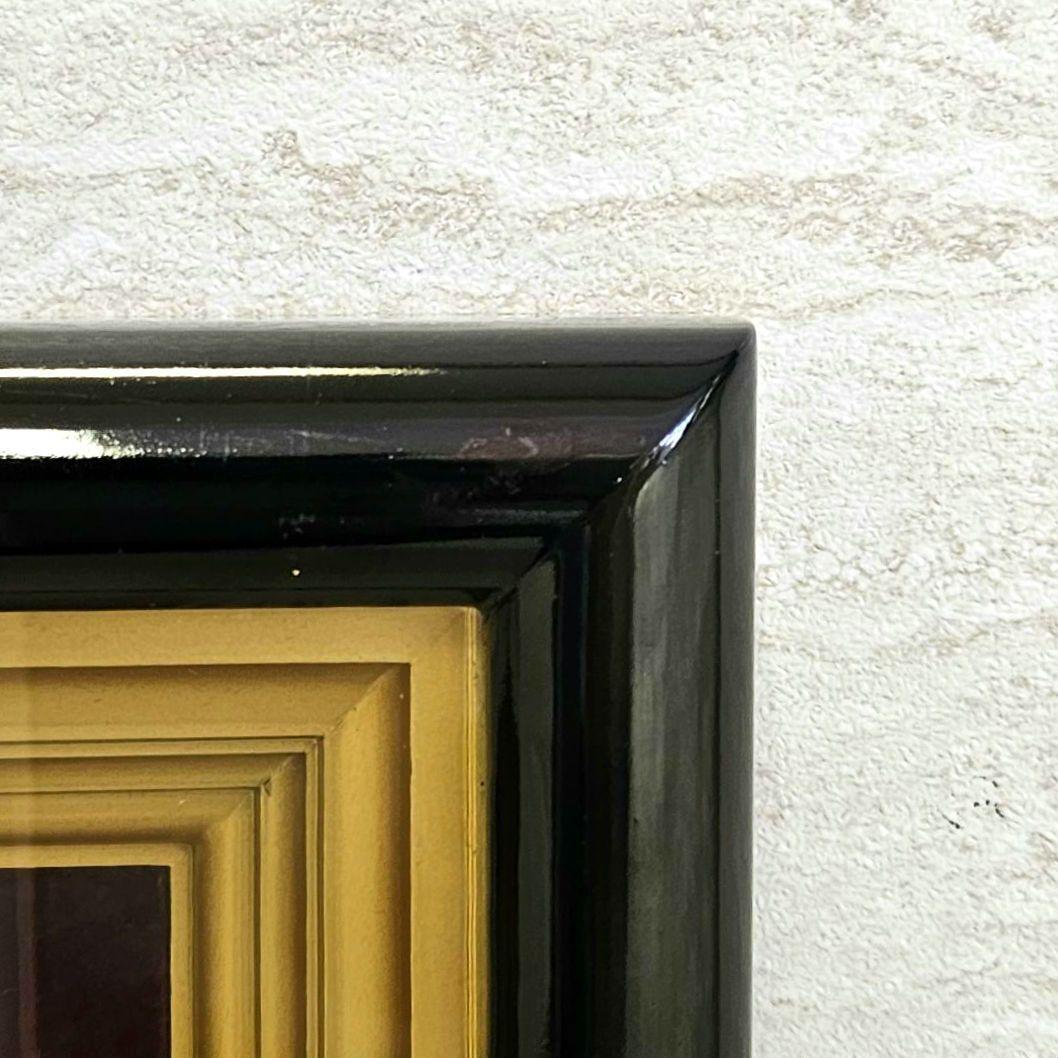 美品 ‼️大淵光則（おおぶち みつのり、号：光則）作の純銀製彫金レリーフ額絵。