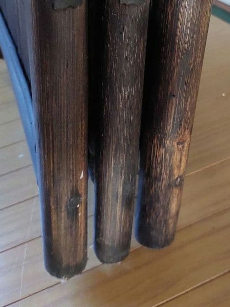 アンティーク 木製 アーチ型 3連パーテーション 衝立 間仕切り