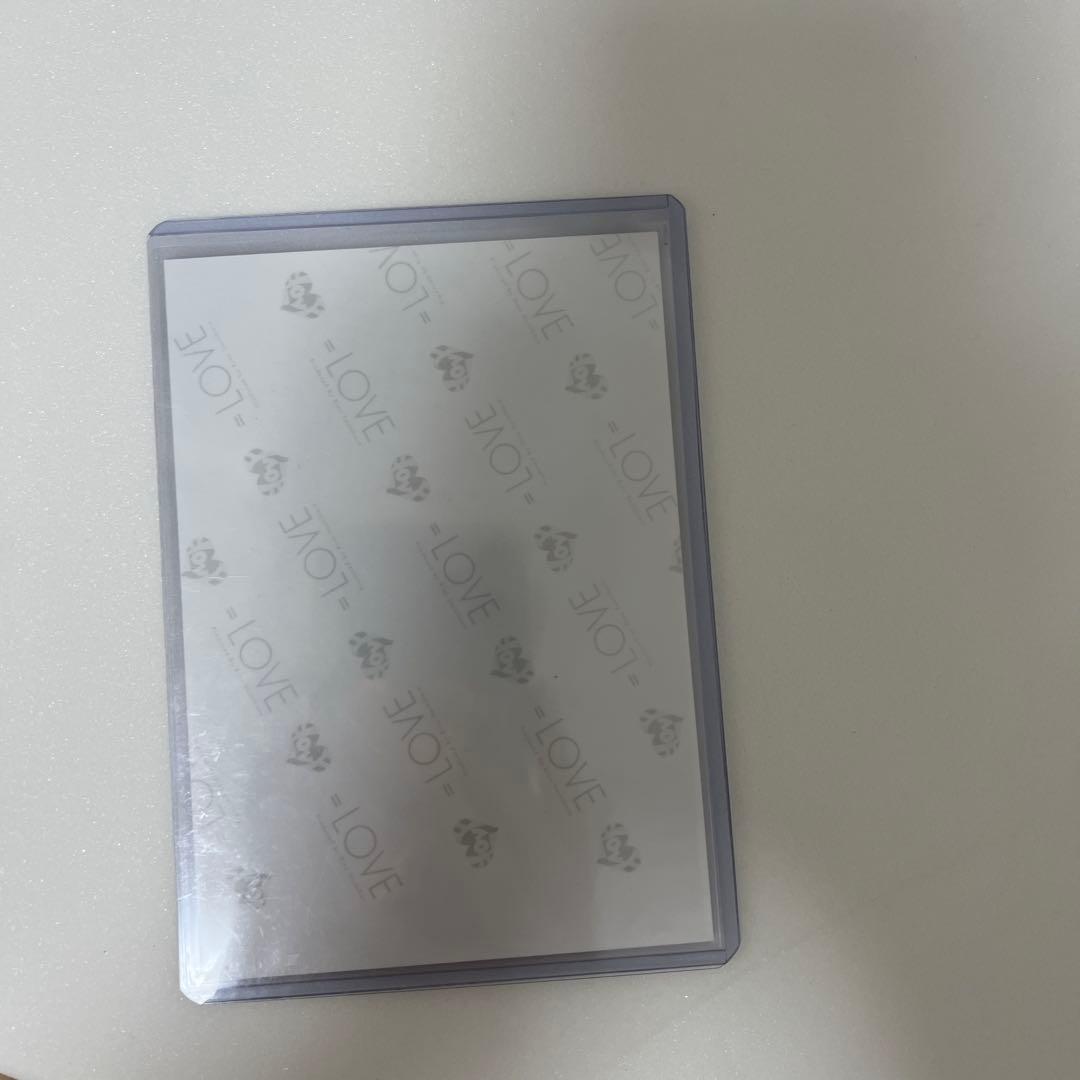 イコラブ 佐々木舞香 直筆 生写真 ラブソングに襲われる