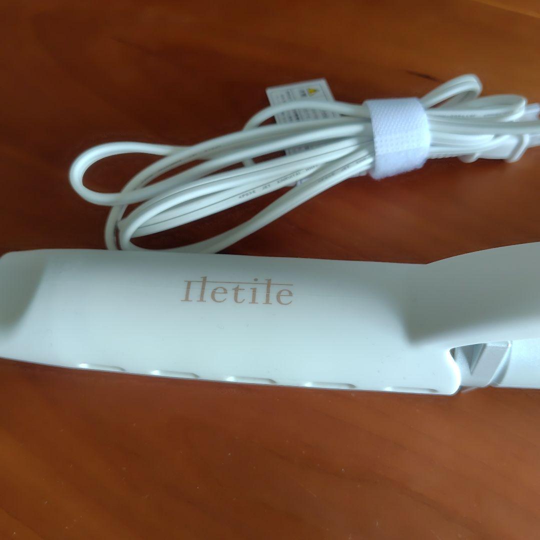 Letile ヘアアイロン コンパクト ホワイト