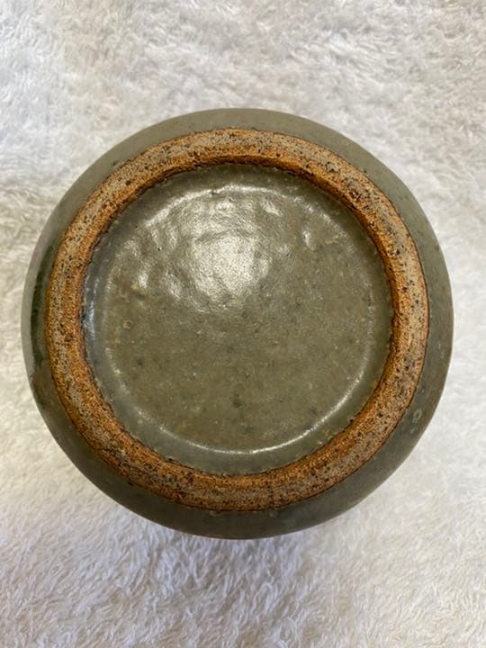 #希少陶器河合寛次郎高橋一智作飛辰砂紬灰落　超レア品