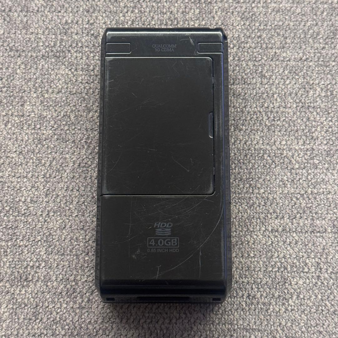 【概ね美品】 au WIN W41T ブラック 本体のみ