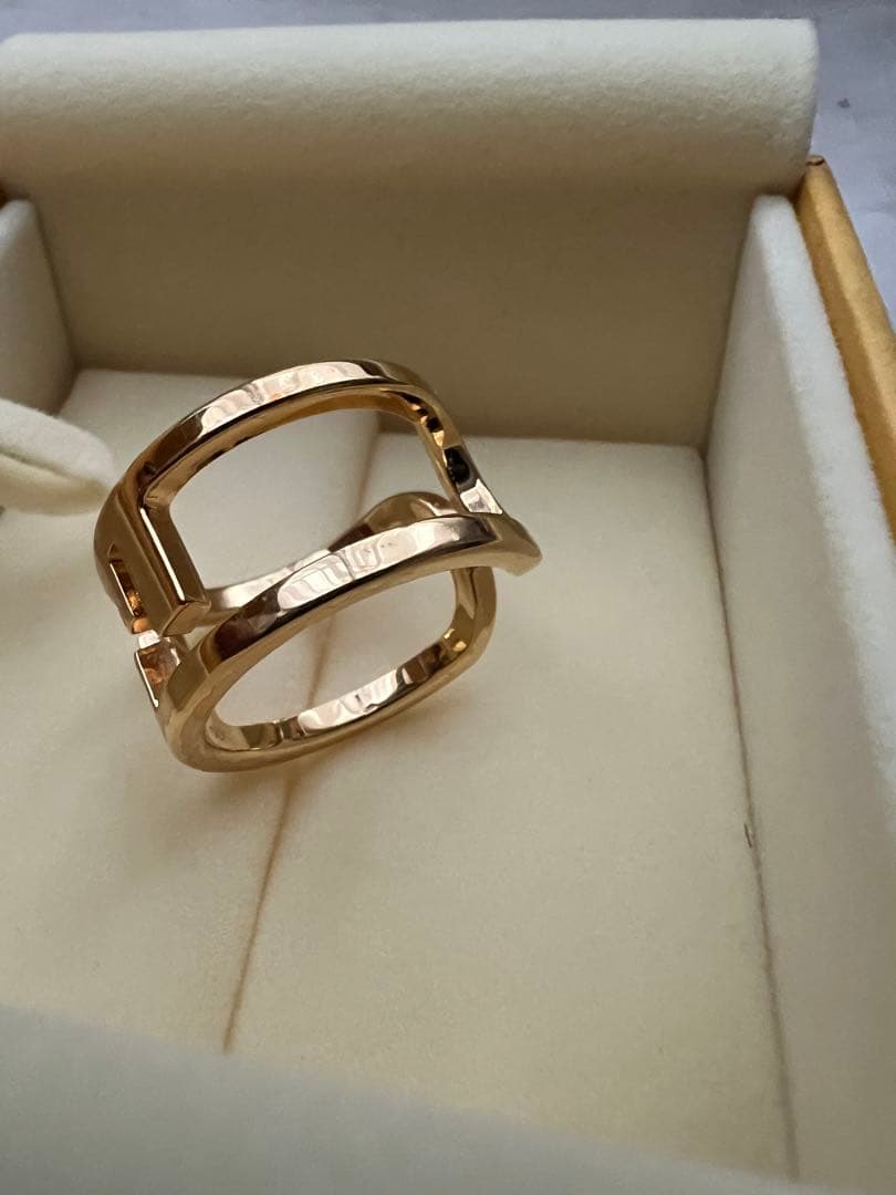 FENDI FFリング　ゴールド　L