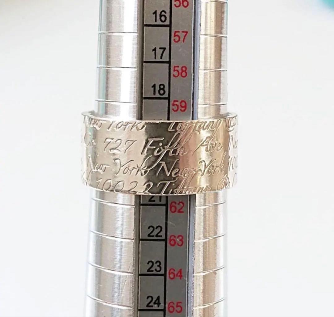 ティファニー ノーツ ワイド 20号 リング