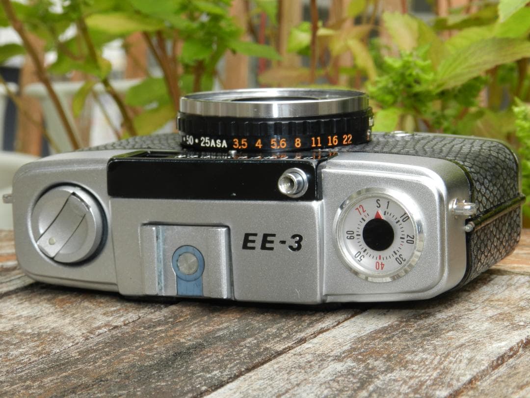 クロコ風　OLYMPUS PEN EE-3 ハーフフィルムカメラ　即撮影可