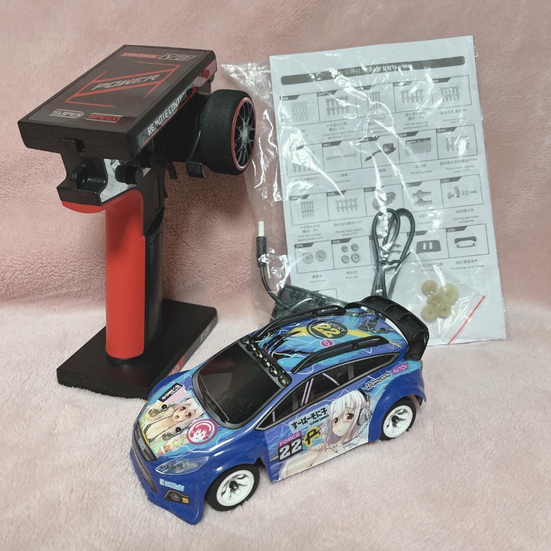 LOUJIN 284010 すーぱーそに子 痛車仕様 ラジコンカー 1/28