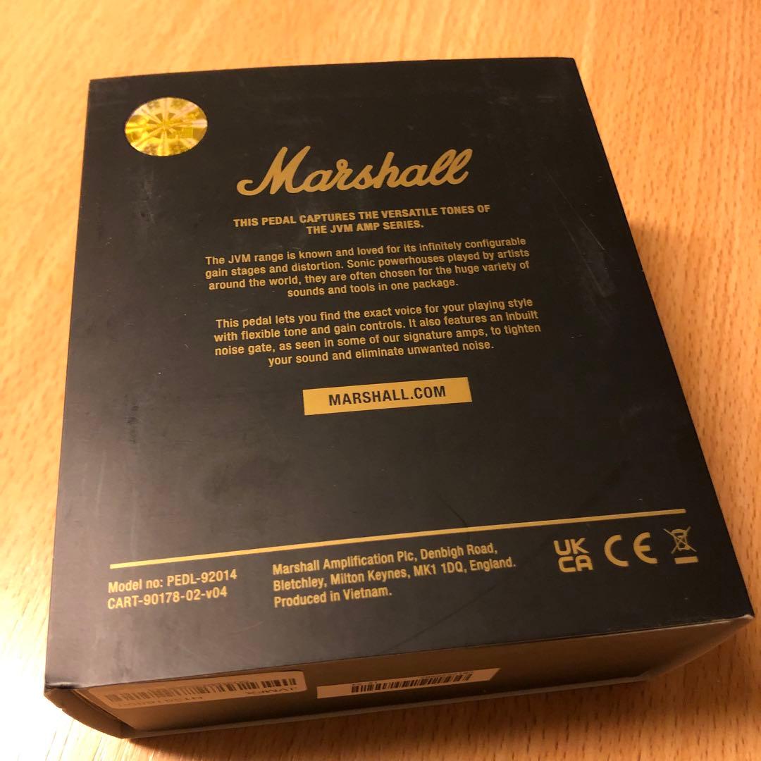 Marshall JVM マーシャル ディストーションペダル