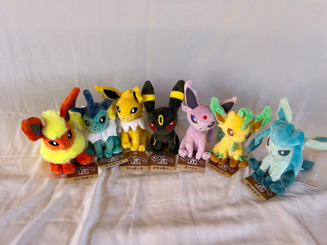 ポケモンセンターぬいぐるみ7個