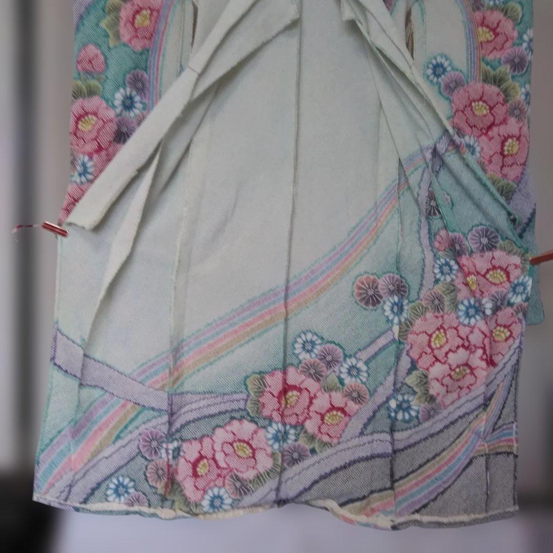 s*n様 藤娘　総絞り振袖未仕立て仮絵羽