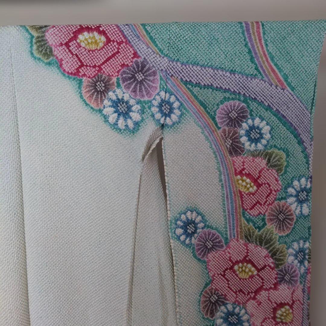 s*n様 藤娘　総絞り振袖未仕立て仮絵羽