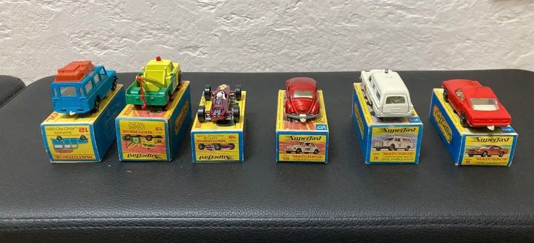 マッチボックス　ミニカー 6台セット オリジナルボックス付き