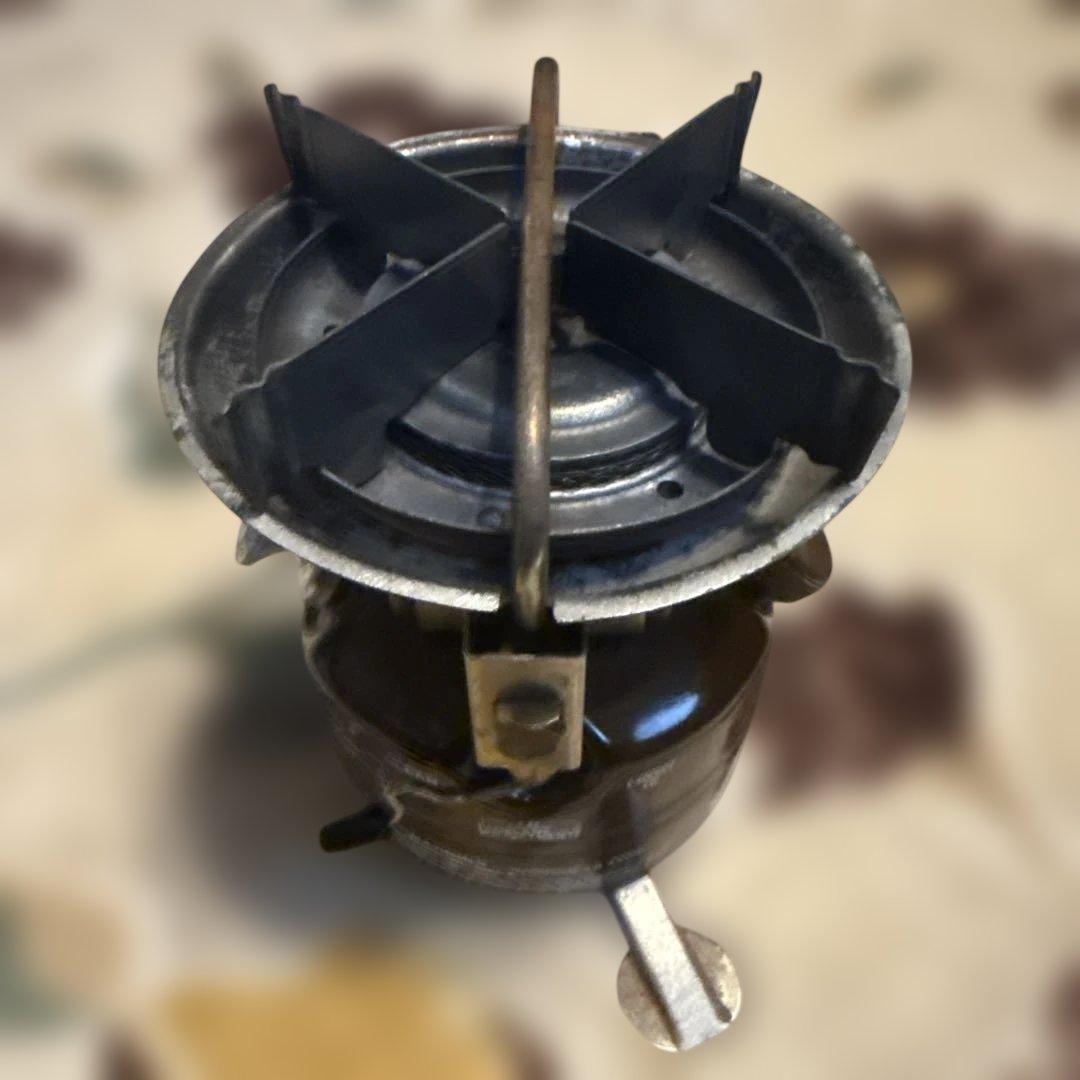 コールマン ピーク1 Peak1 モデル400 ストーブ バーナー 波型五徳 茶