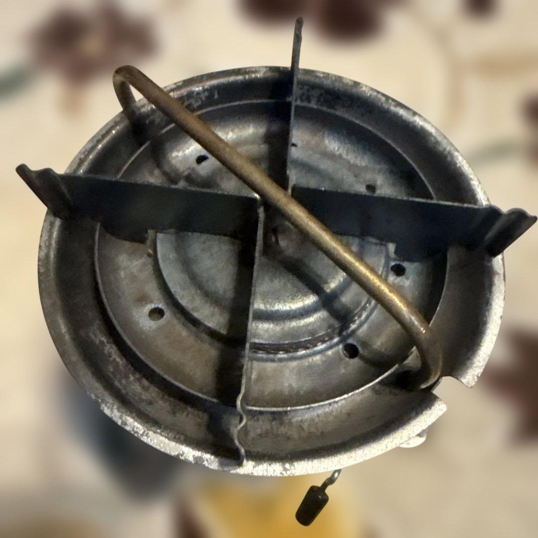 コールマン ピーク1 Peak1 モデル400 ストーブ バーナー 波型五徳 茶