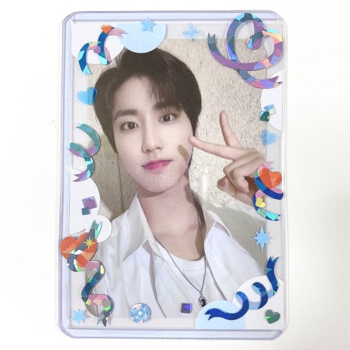 【オーダーページ】デコトレカケース・デコスリーブ ブルーセット①