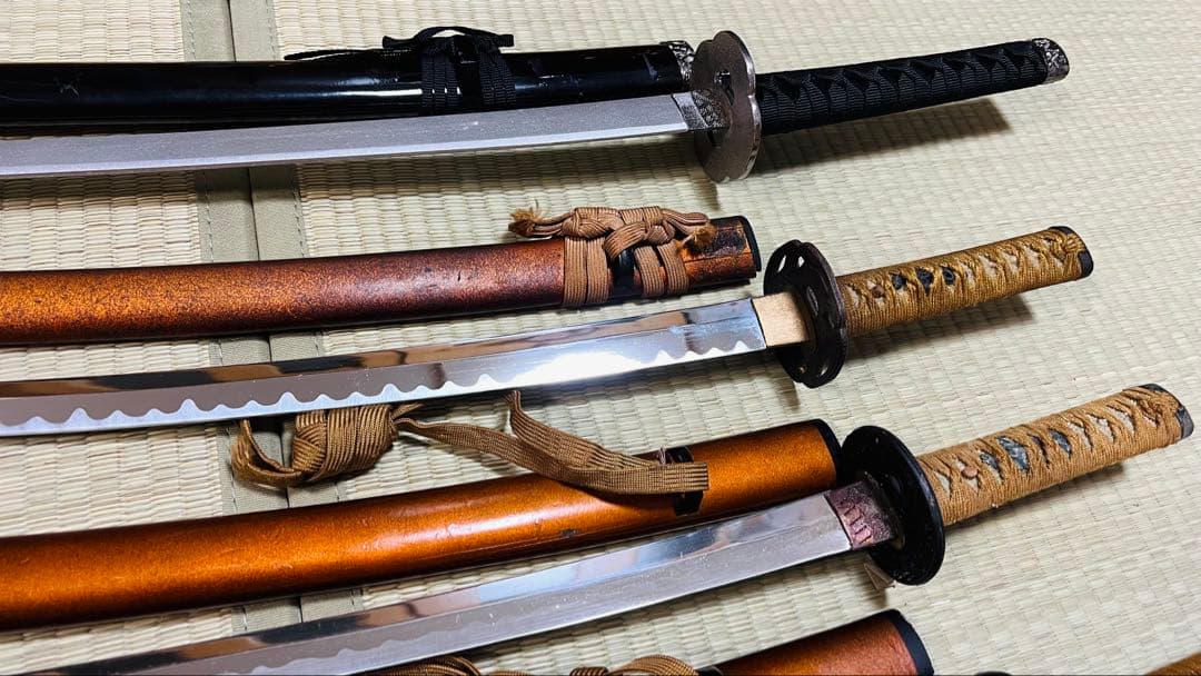 模造刀 6振り まとめ売り限定 格安 パーツ取り 資料 ジャンク251013-1