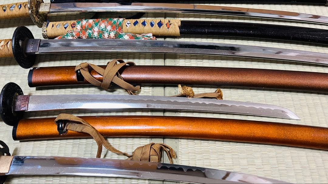 模造刀 6振り まとめ売り限定 格安 パーツ取り 資料 ジャンク251013-1