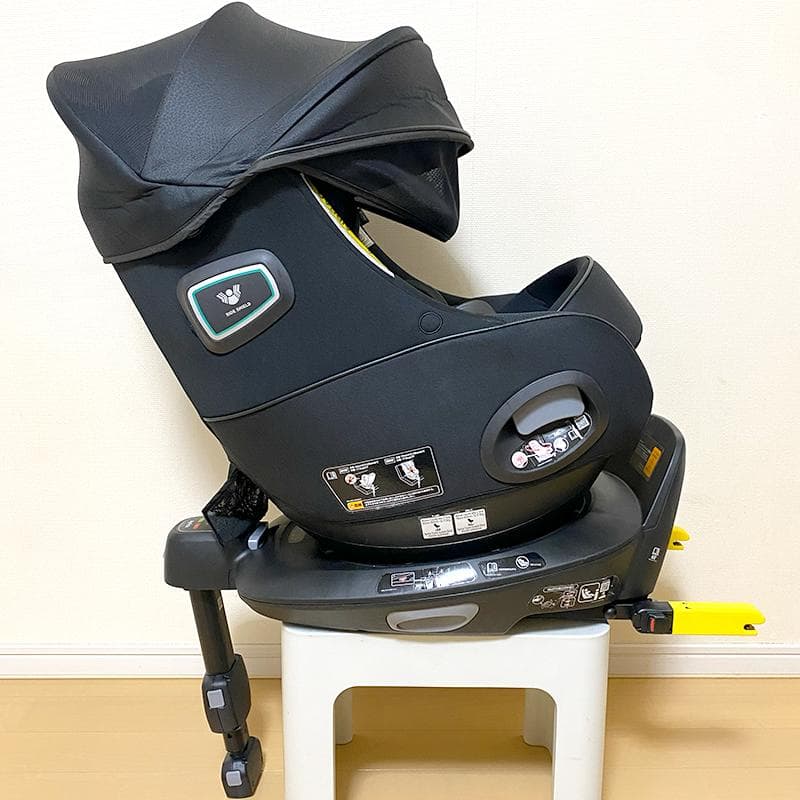 【美品】アップリカ 最高級チャイルドシート クルリラビッテエックス ブラック