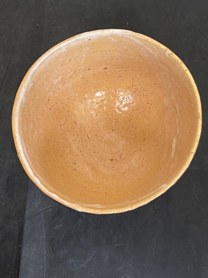 野坂康起　萩茶碗　共箱　３３５