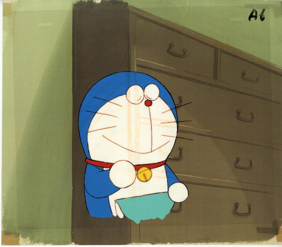 第１作目「ドラえもん」（日本テレビ版ドラえもん） (1973年)のセル画