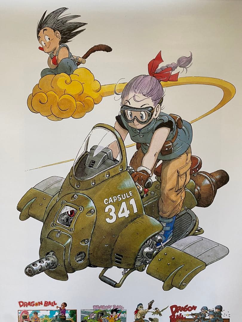 【激レア】額装品　ドラゴンボール　イラスト大B 鳥山明　DRAGONBALL