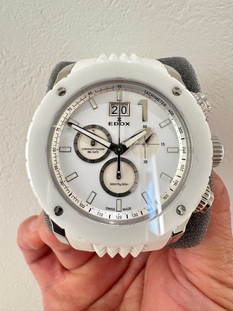 EDOX エドックス　クロノオフショア1 ビッグデイト