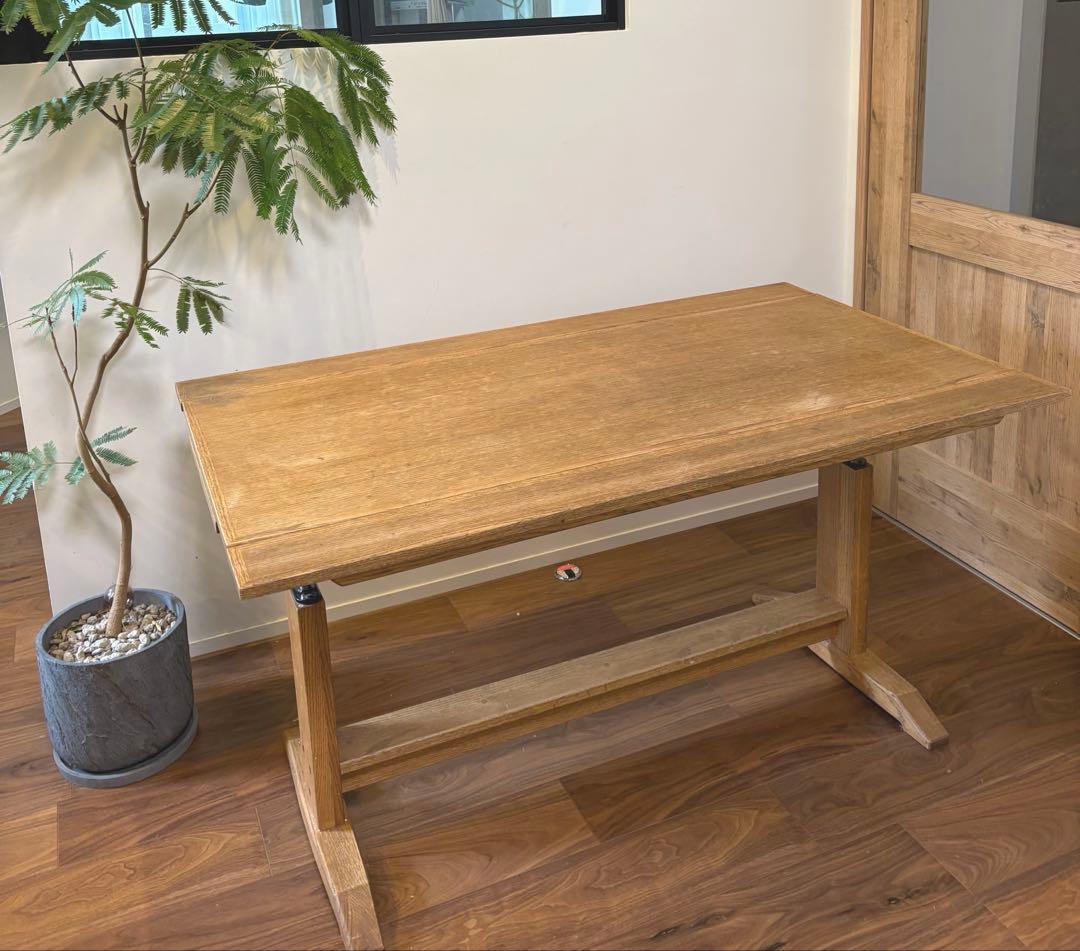 最終セール！モモナチュラル　テーブル　VENT 3way ダイニング　オーク